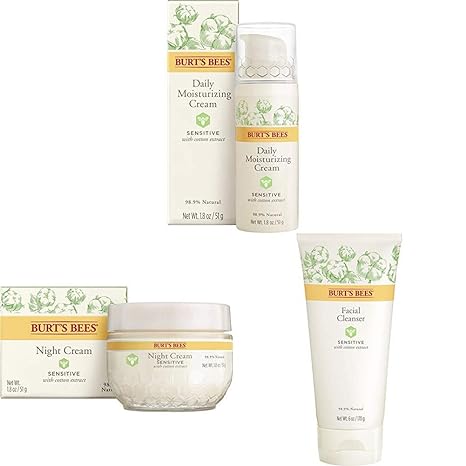 Burt's Bees Gentle Cleansing and Toning Set: A skincare set for gentle cleansing and toning.